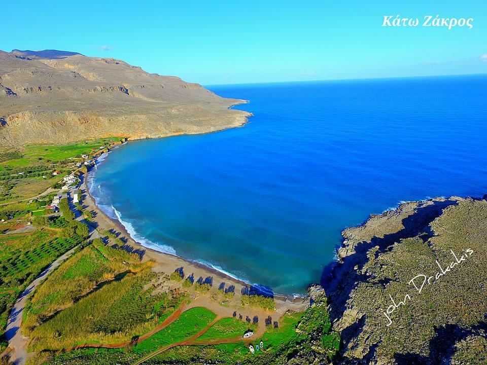 Coral Front Beach Káto Zákros Kültér fotó