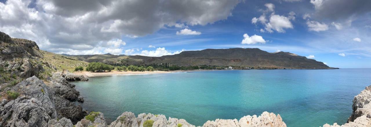 Coral Front Beach Káto Zákros Kültér fotó